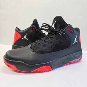 Nike Air Jordan Men's Max Aura 2 "Bred" Black/Red Basketball Shoes CK6636-060